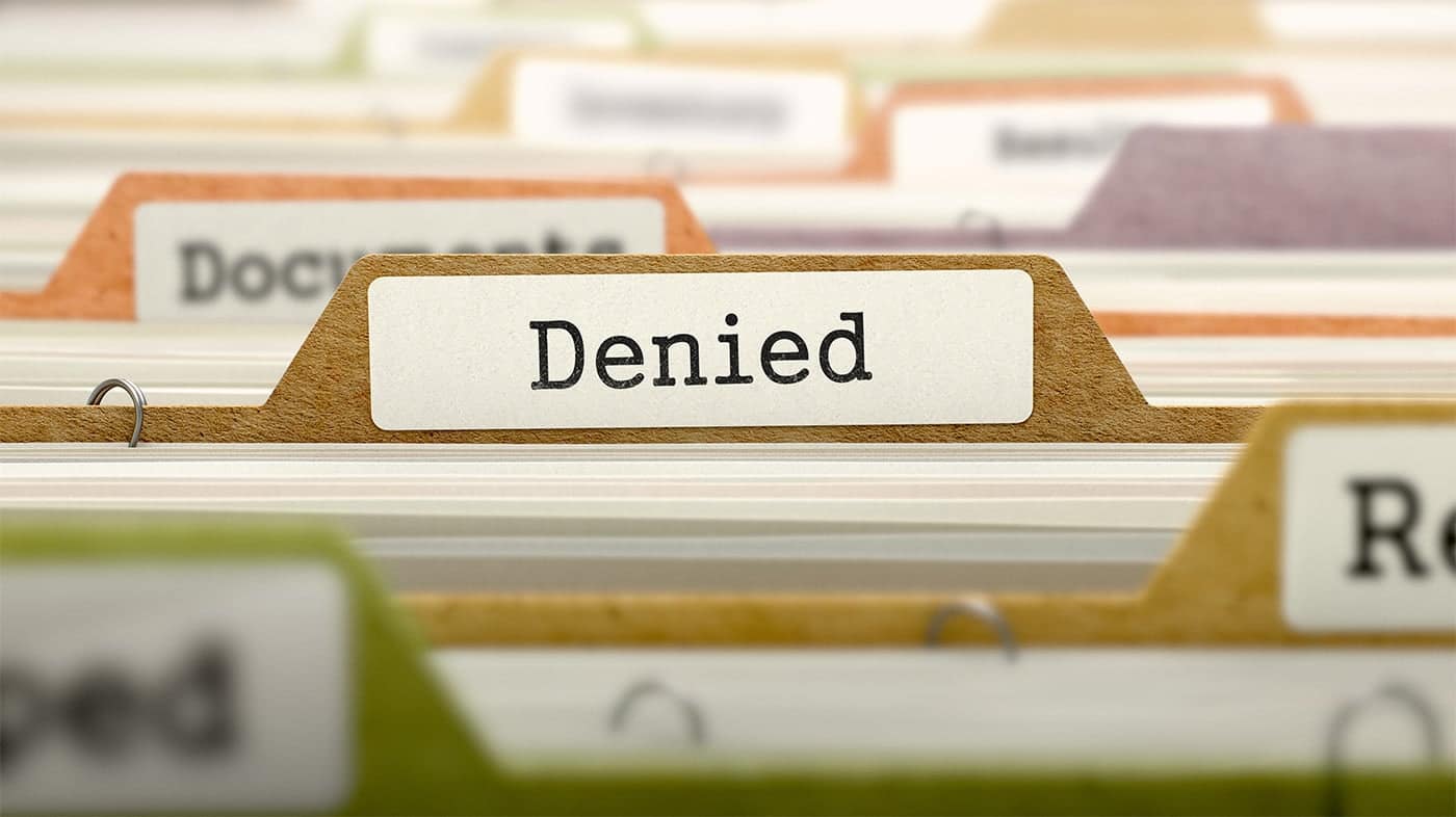 Personal injury attorney claim denial