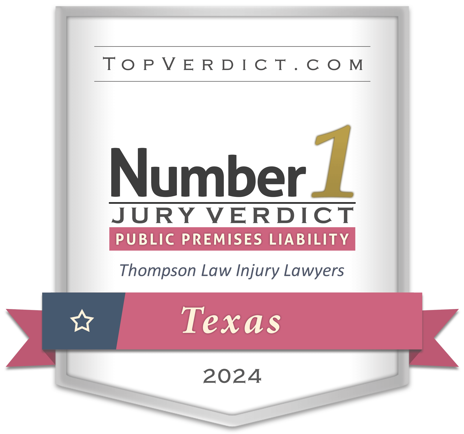 TopVerdict.com - Number 1 Verdicts Public Premises Liability in Texas in 2024