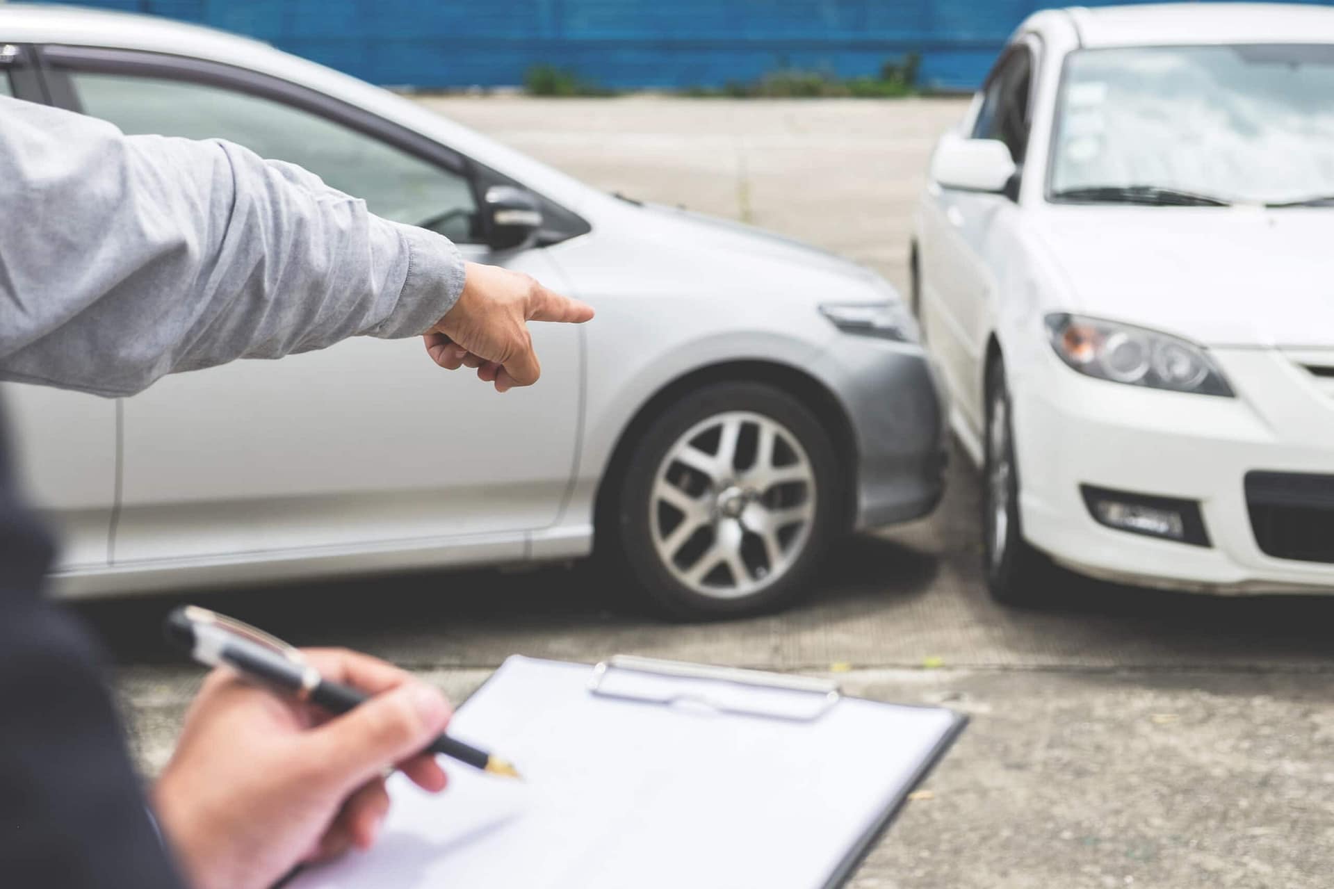 Personal dealing with an insurance adjuster