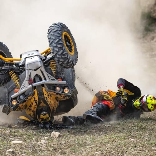 Accidentes de vehículos todo terreno ATV