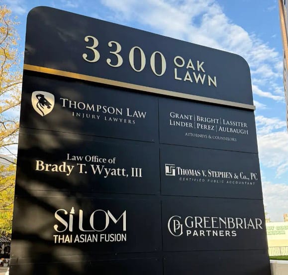 Our Office Location: 3300 Oak Lawn Dallas