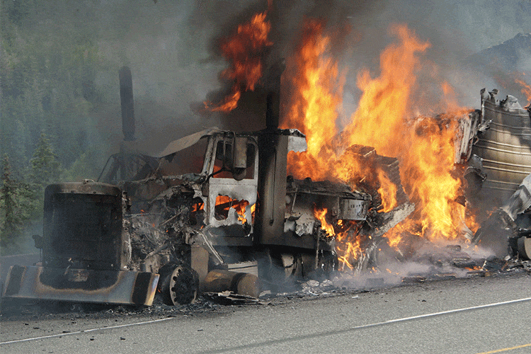 semi accidents